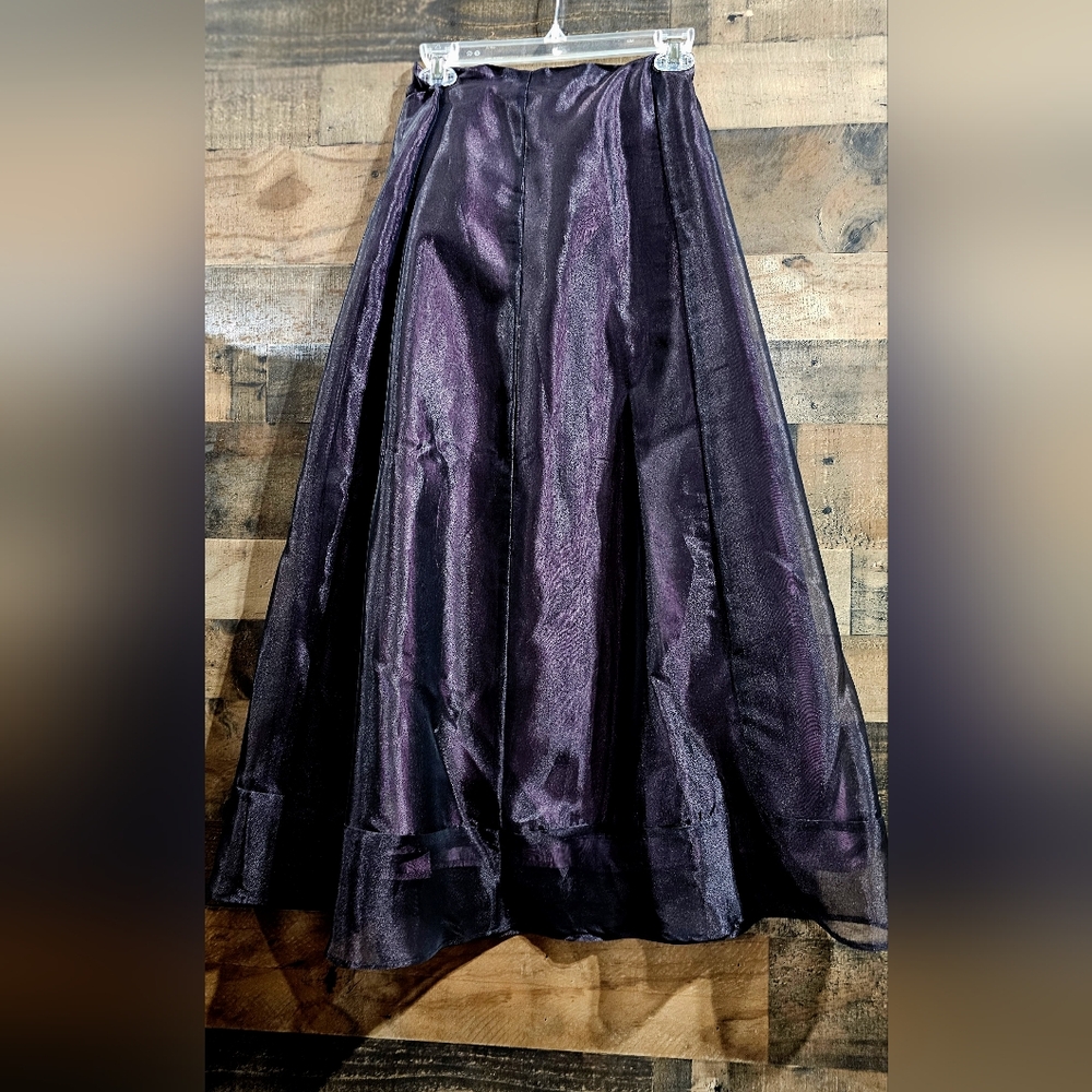 Linda Bertozzi Grape Soda Long Full Skirt Shhen size 3